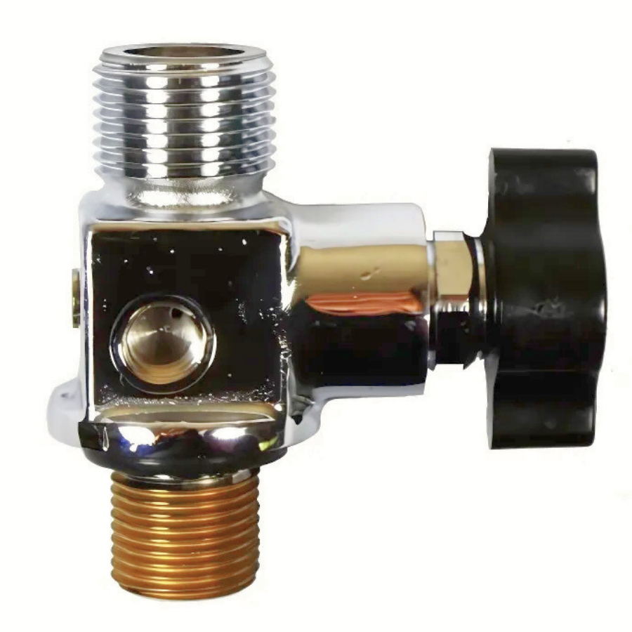 YVBA Vertical Outlet Oxygen Valves