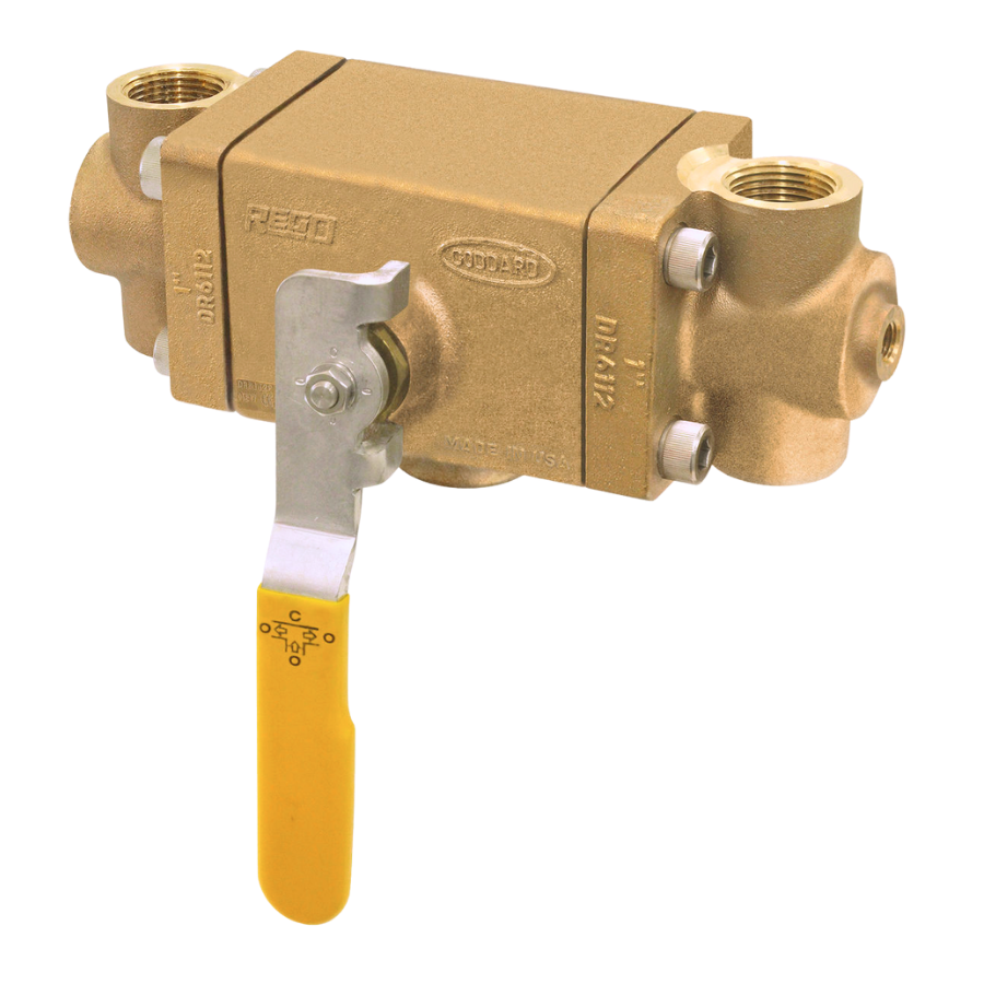 3-Way Pressure Relief DR Diverter Valves