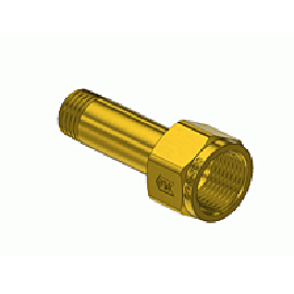 Outlet Adaptor - CGA500, Medical Gas Mixtures, Brass