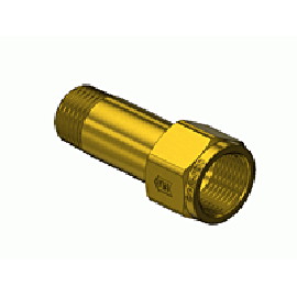 Outlet Adaptor - CGA500, Medical Gas Mixtures, Brass