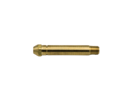 CGA 300, 1/4" NPTM, 3.5" LONG NIPPLE