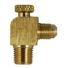 Remote Bleeder Elbow Assy. #54 Drill-1/4" MNPTx1/4" M. Flare - PV10ARF