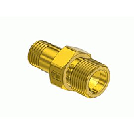 Outlet Adaptor - CGA540, Oxygen, Brass