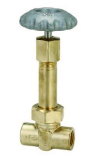 3/8" F. NPT, 6.5" Stem - spring loaded packing