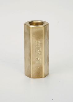 Check Valve Brass, 1/2" F.NPT Metal Seat, 3000 PSIG