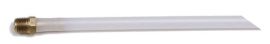 ¼ “Polypropylene tube, 26” overall length with inlet cut to 45 degree angle, includes brass ¼ MNPT fitting.
