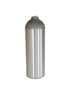 Industrial Gas Cylinder no valve inserted - 22 cu ft