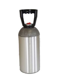 33 Cubic Foot Cylinder with Carry Handle, No Valve