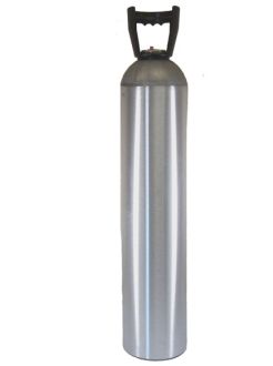 90 Cubic Foot Cylinder with Carry Handle, No Valve 