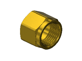 Western #AW-7 - Air-Water Nut, AIR-WATER, 5/8-18RH-INT