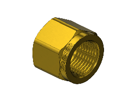 Western #16-2 - Hex Nut, 300, .830-14NGO RH-INT