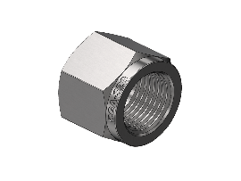 Western #CO-2 - Hex Nut, 320, .830-14NGO RH-INT