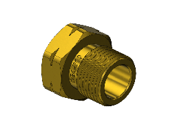 Western #15-2 - Hex Nut, 510, .880-14NGO LH-EXT