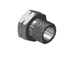 Western #SS-15-2 - Hex Nut, 510, .880-14NGO LH-EXT