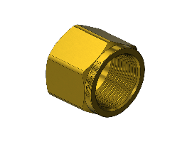 Western #701-2 - Hex Nut, 701, 1.108-14NGO RH-INT