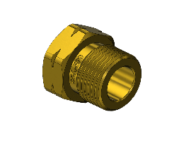 Western #93 - Hex Nut, 590, .960-14NGO LH-EXT