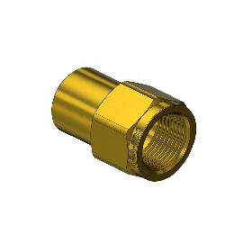 Outlet Adaptor - CGA500, Medical Gas Mixtures, Brass