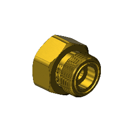 Outlet Adaptor - CGA660, Refrigerant Gases, Brass