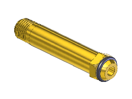 Handtight Nipple, 296, 1/4NPTM, 3"LNG