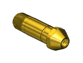 Western #16-3 - Threaded Inlet Nipple, 300, 1/4NPTM, 2"LNG