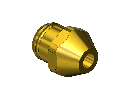 Western #16-3M1 - Countersunk Nipple, 300, 1/4"RECESS