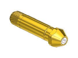 Western #16-8SF - Threaded Inlet Nipple for Installed Filter, 300, 1/4NPTM, 2.5"LNG.