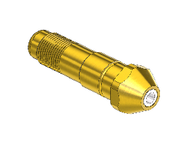 Western #16-4SF - Nipple, 300, 1/2-27UNS, 2.25"LNG.