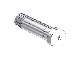 Western #SS-CO-3 - Countersunk Nipple, 320, 1/4NPTM, 2"LNG