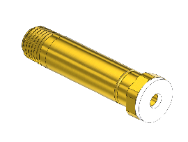 Western #CO-4 - Threaded Inlet Nipple, 320, 1/4NPTM, 2.5"LNG