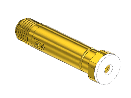 Check Valve Nipple for Installed Filter, 320, 1/4NPTM, 2.5"LNG