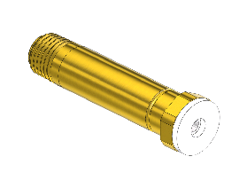 Western #CO-4SF - Threaded Inlet Nipple for Installed Filter, 320, 1/4NPTM, 2.5"LNG.