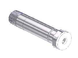  Thread Inlet Nipple, 320, 1/4NPTM, 2.5"LNG