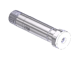 Threaded Inlet Nipple for Installed Filter, 320, 1/4NPTM, 2.5"LNG