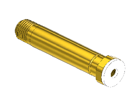 Threaded Inlet Nipple, 320, 1/4NPTM, 3"LNG