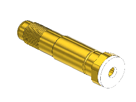 Western #CO-7 - Nipple, 320, 1/2-27UNS, 2.5"LNG.