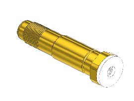 Western #CO-7SF - Nipple, 320, 1/2-27UNS, 2.5"LNG.