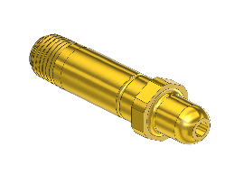 Western #83-SF - Nipple for Installed Filter, 350, 1/4NPTM, 2.5"LNG.