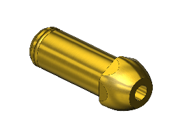 Western #15-8M1 - Countersunk Nipple, 500/510/580/590, 1/4"RECESS