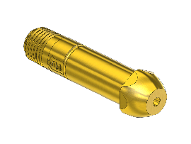 Western #15-8CV - Check Valve Nipple,500/510/580/590,1/4NPTM,2.5"L