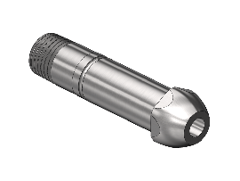 Threaded Inlet Nipple, 510/580/590, 1/4NPTM, 2.5"LG