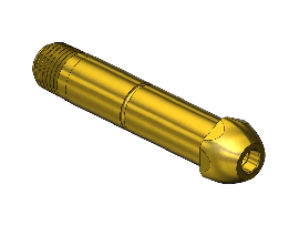 Western #15-3 - Threaded Inlet Nipple,500/510/580/590,1/4NPTM,3"LNG