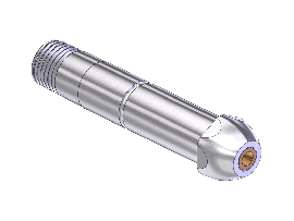 Threaded Inlet Nipple for Installed Filter,500/510/580/590,1/4NPTM,3"LNG