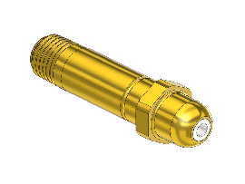 Western #66-SF - Nipple, 540/555, 1/4NPT, 2.5"LNG.