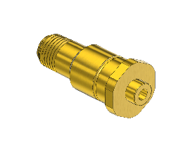Western #603-SF - Nipple, 660, 1/4NPTM, 1.75"LNG.