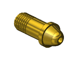 Barb Hose Nipple,B-SIZE,31/32"LNG,1/8"-5/32"ID