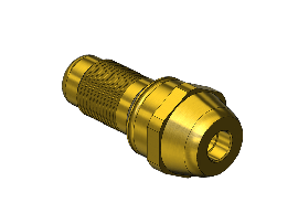 Western #300-3A - Nipple, 520, 1/2-27UNS, 1.75"LNG.