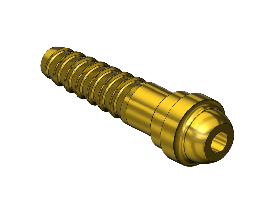 Western #11 - SPRIAL HOSE NIPPLE,B-SIZE X .25" HOSE,SPIRAL