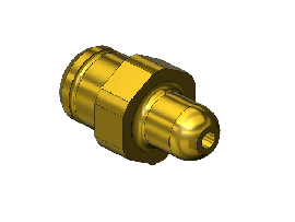 Western #13-3M2 - Countersunk Inlet Nipple, 326, 5/16"RECESS