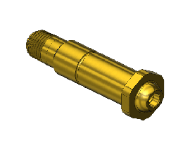 Western #680-3 - Nipple, 680/695/702, 1/4NPTM, 3"LNG