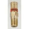 3/8 NPT, 350 PSI, Brass ASME Relief, PTFE